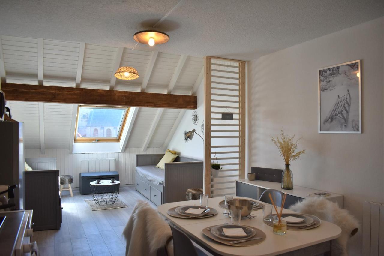 Charmant Studio, Le Petit Gris Des Montagnes Мут Екстериор снимка